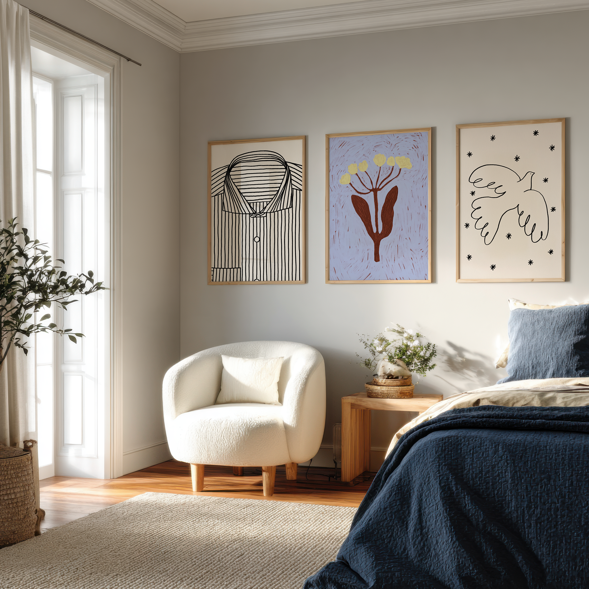 Cămasă în Dungi Poster