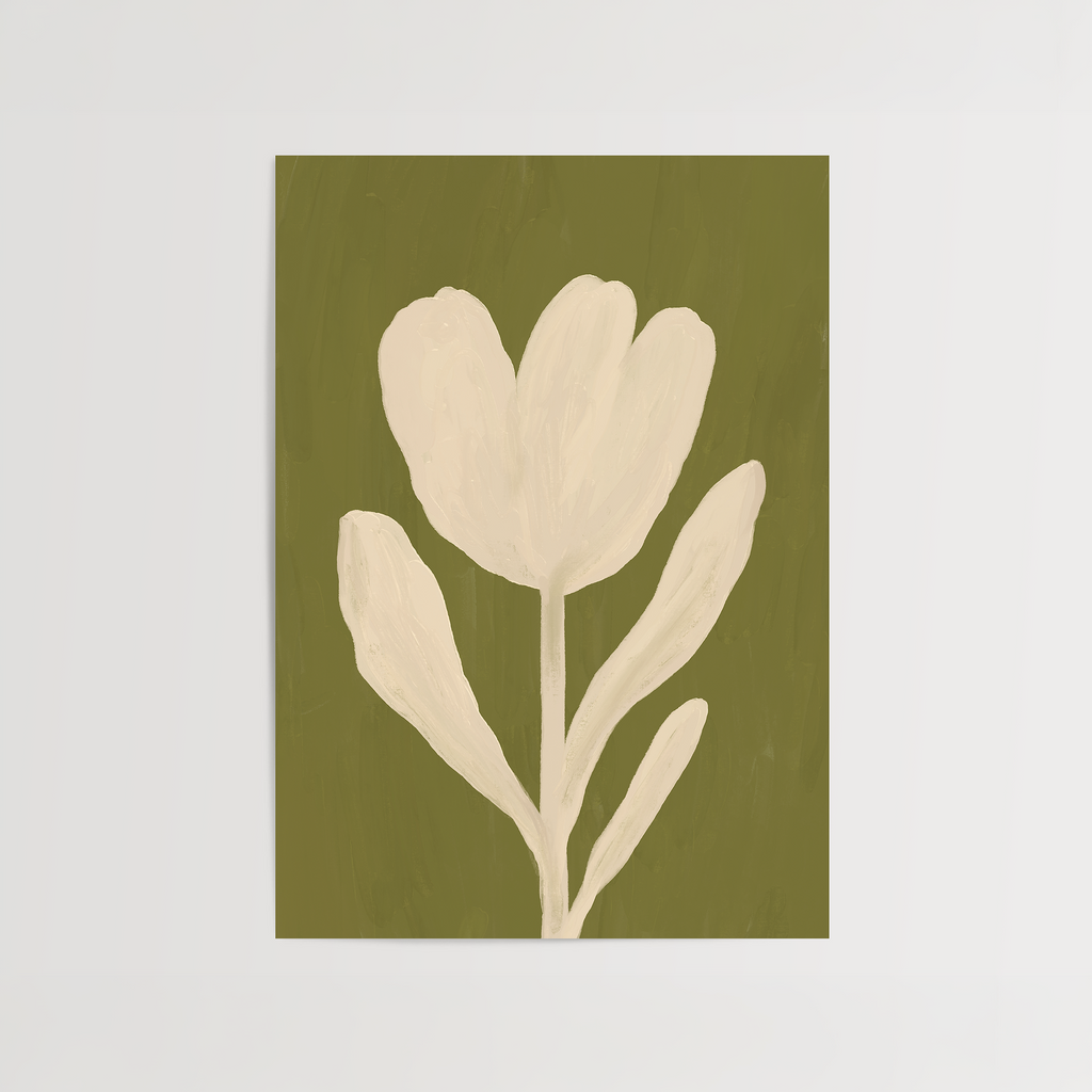 Painted Tulip Print