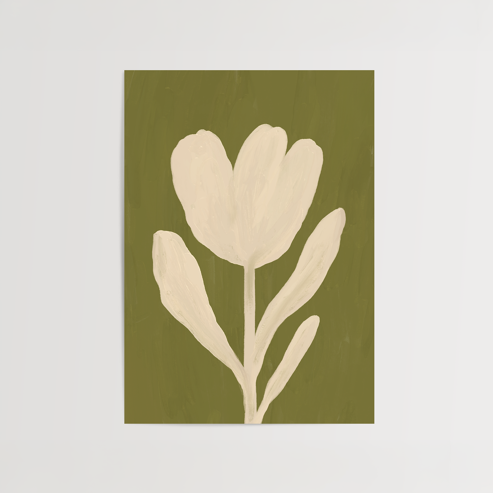 Painted Tulip Print