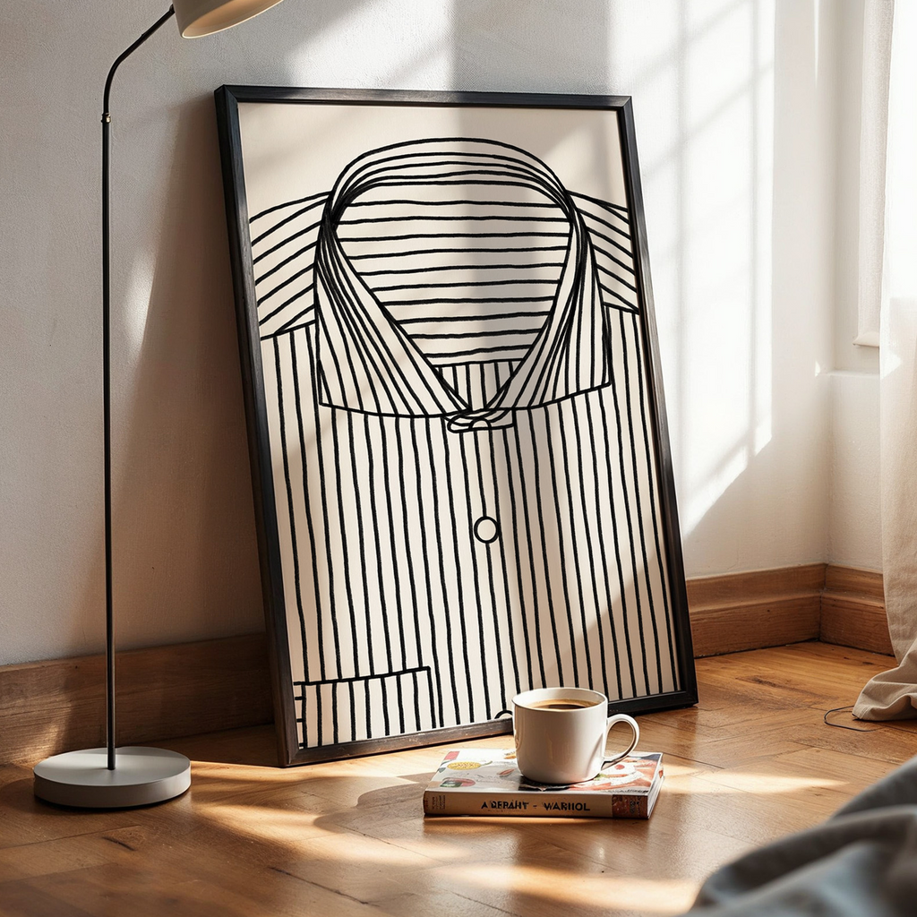 Cămasă în Dungi Poster