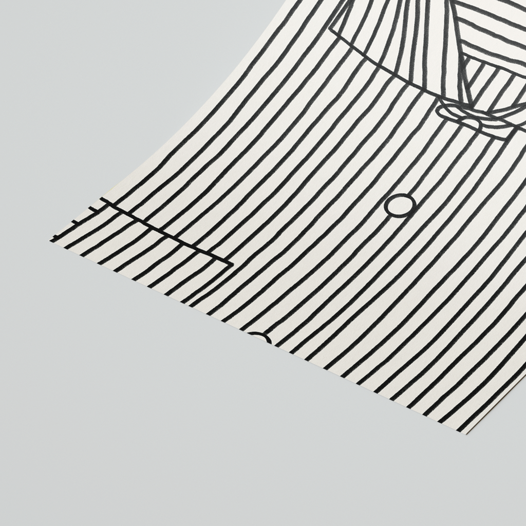 Cămasă în Dungi Poster