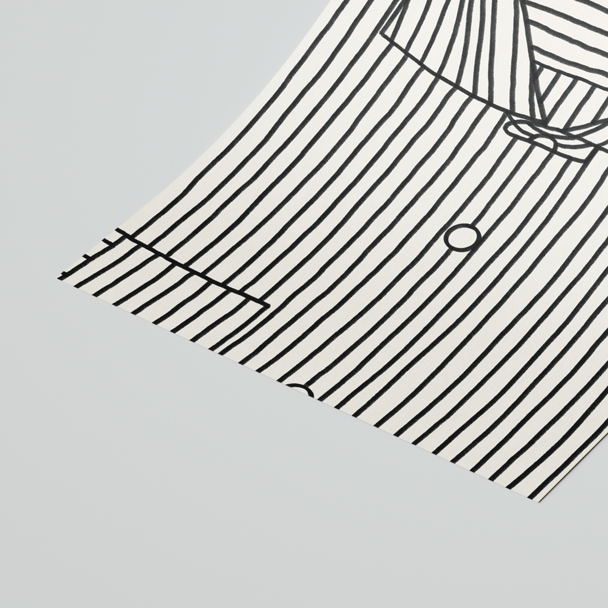 Cămasă în Dungi Poster