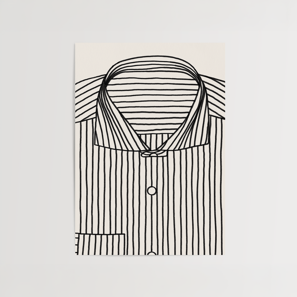 Cămasă în Dungi Poster