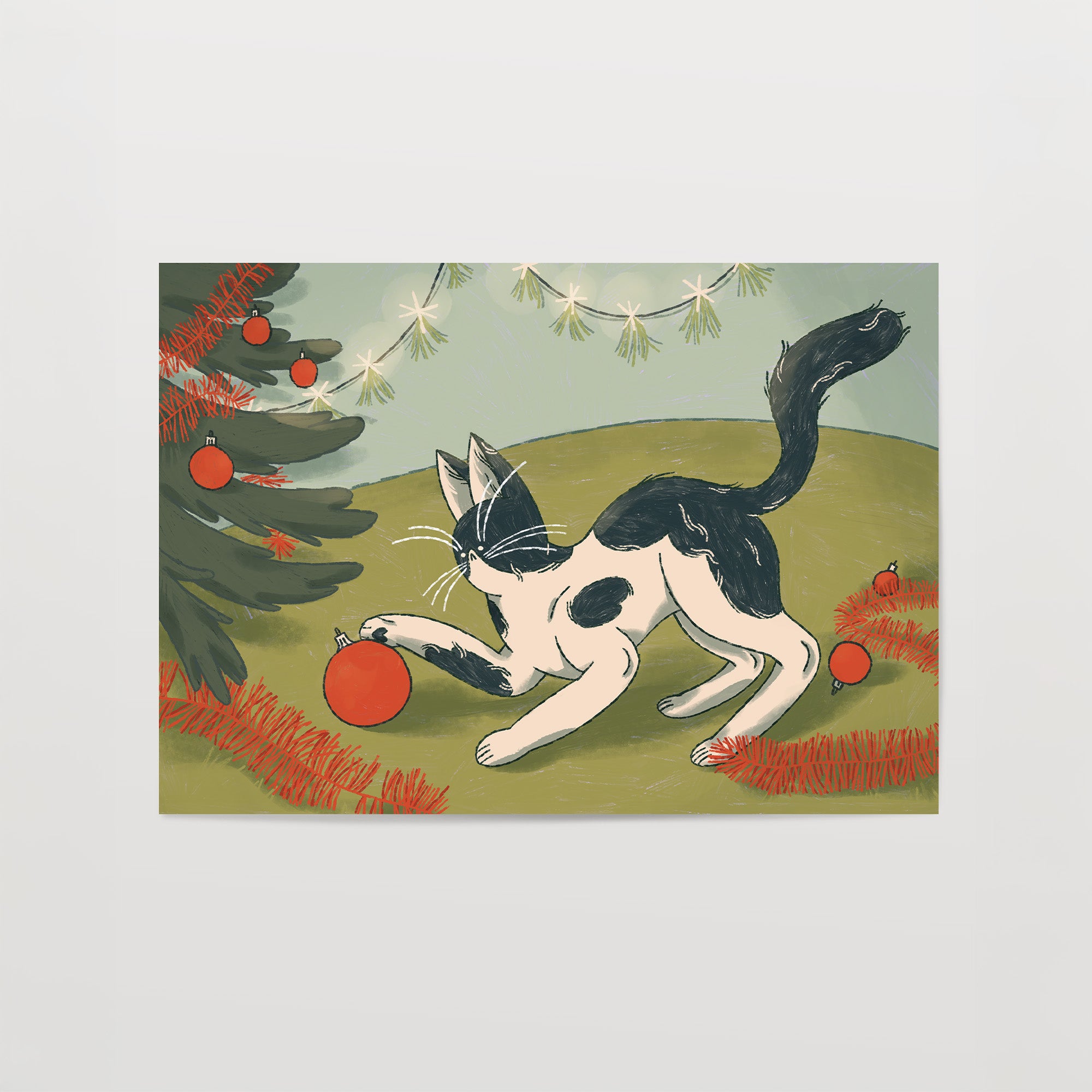 Cat & Tree - Cristina Pîrvu