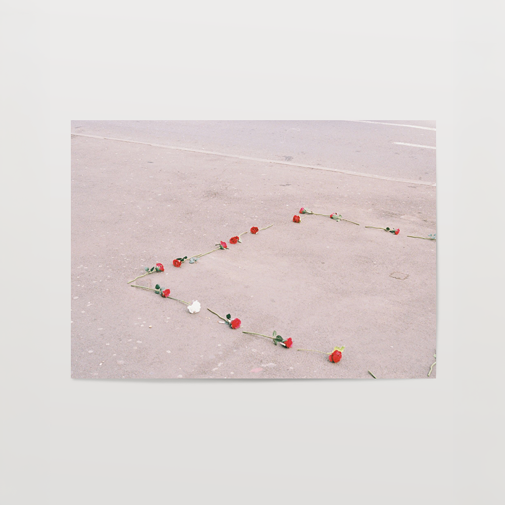 Performance marking the abusive disparition of a flower shop [...] - Denise Lobonț