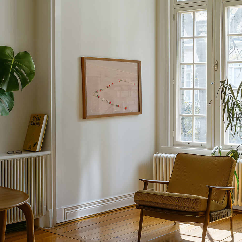 Performance marking the abusive disparition of a flower shop [...] - Denise Lobonț