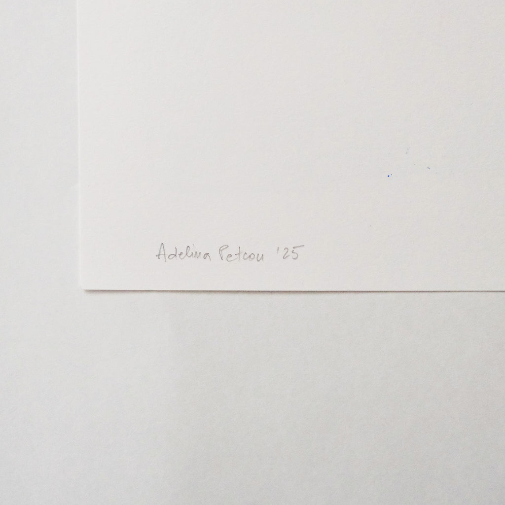 Roșii în Lădiță - Linocut Original - Adelina Petcan