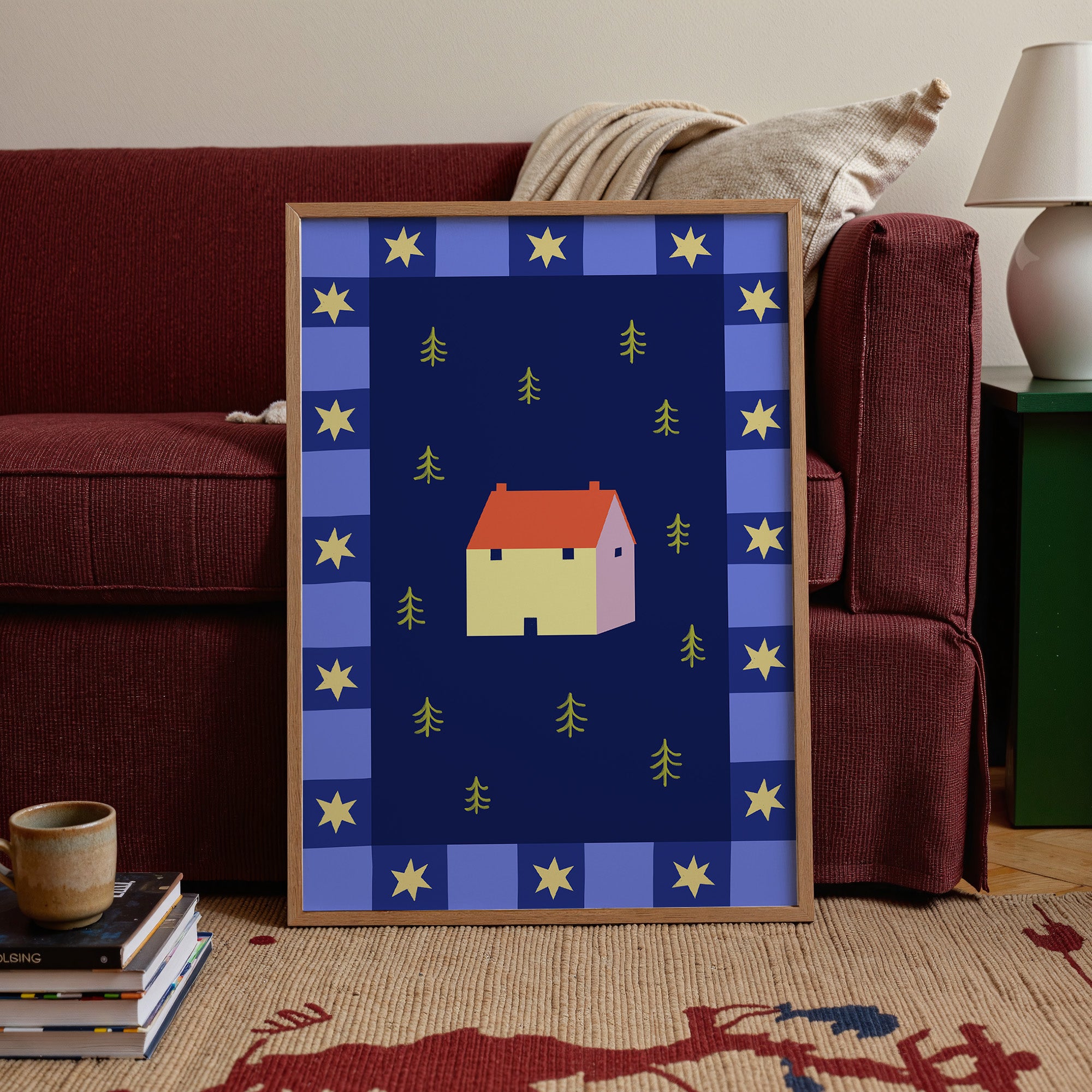 Căsuța Somnoroasă Print