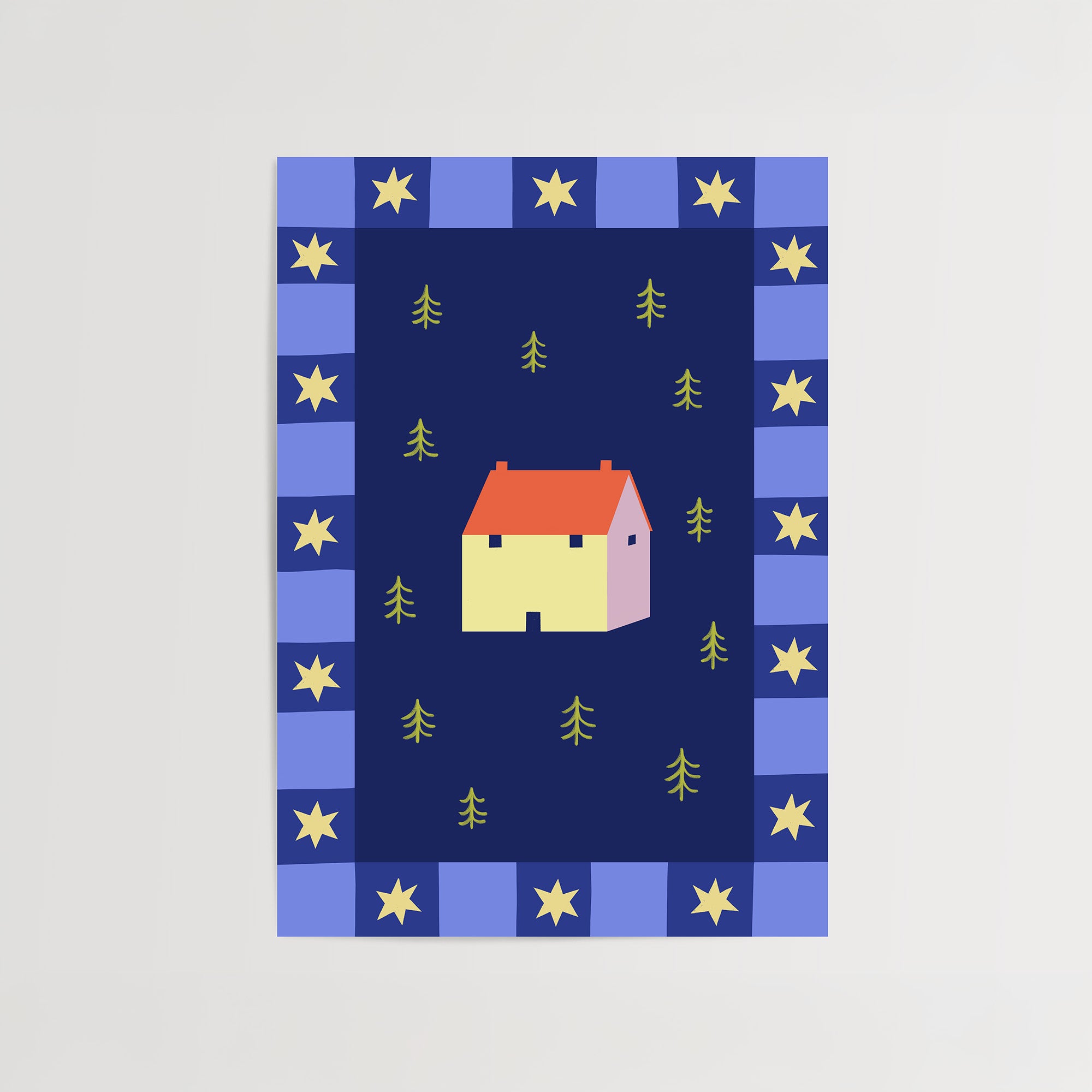 Căsuța Somnoroasă Print