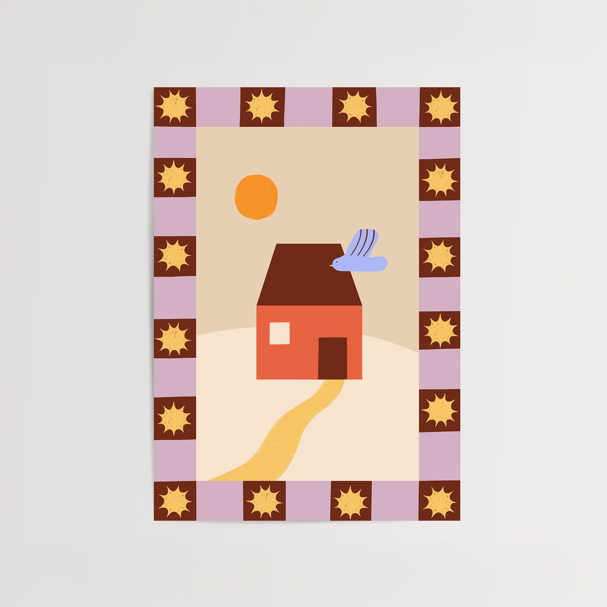 Căsuța Însorită Print