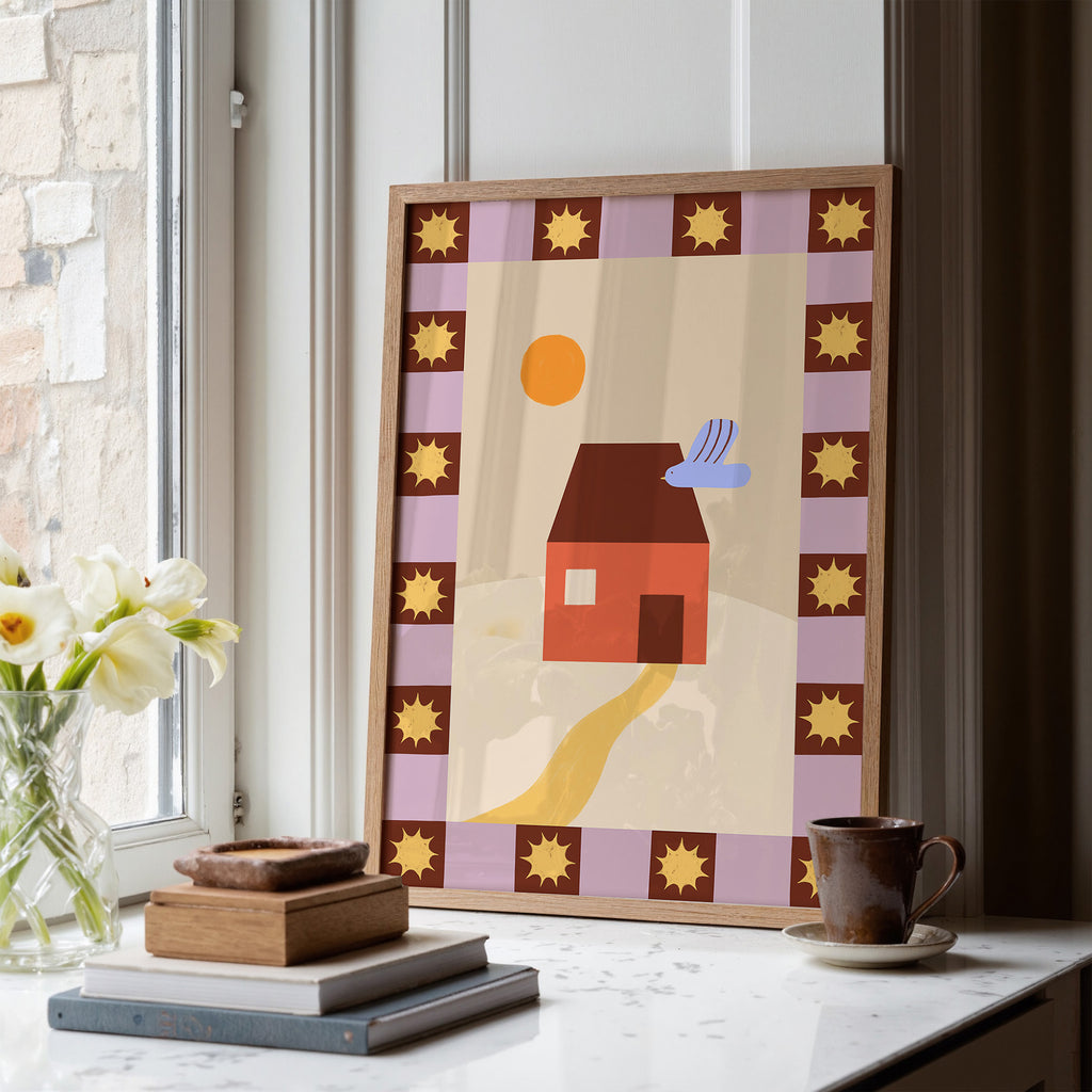 Căsuța Însorită Print