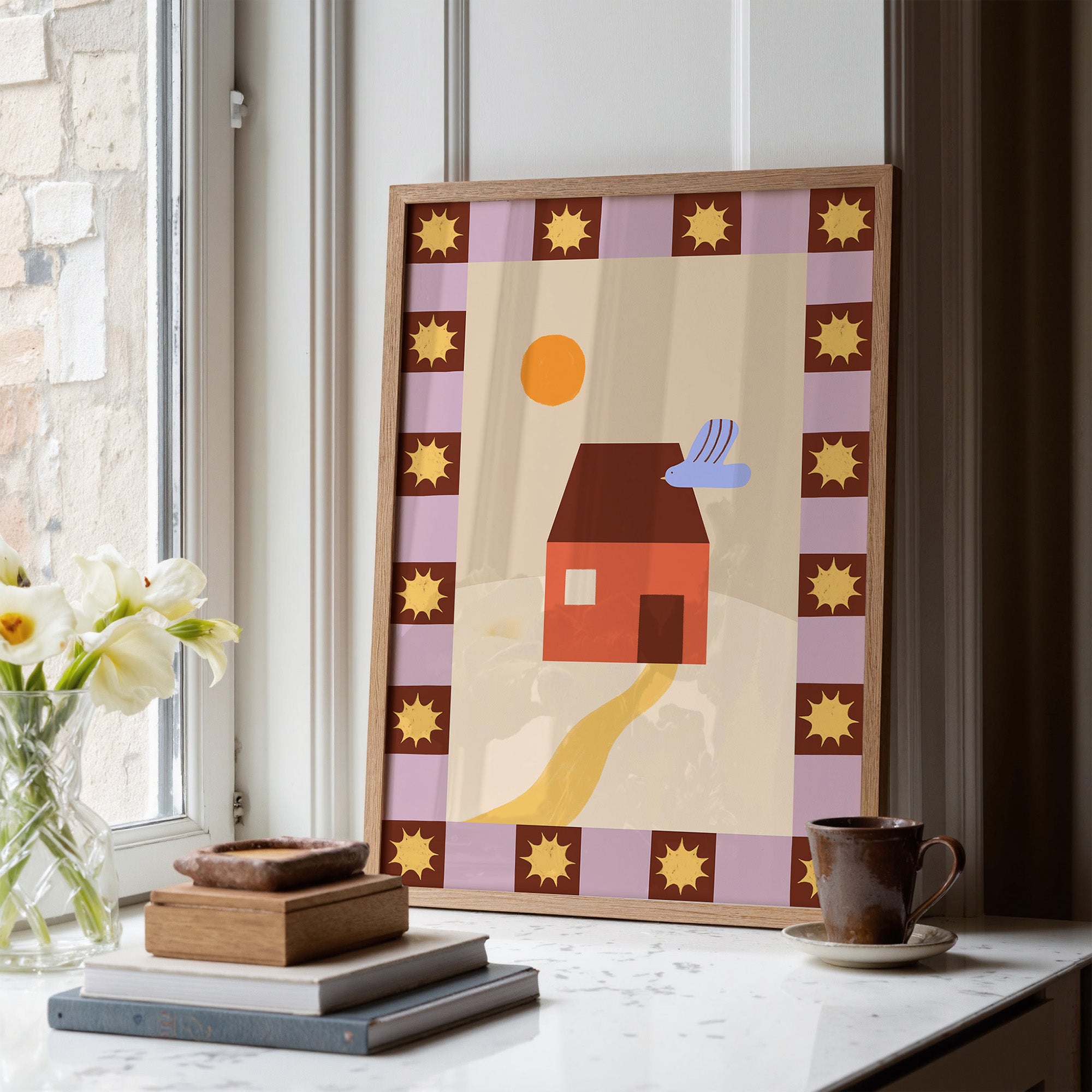 Căsuța Însorită Print