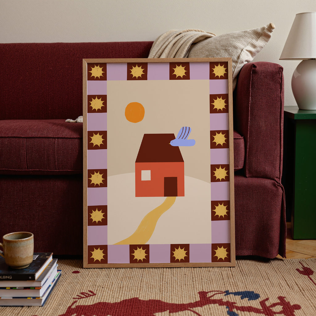 Căsuța Însorită Print