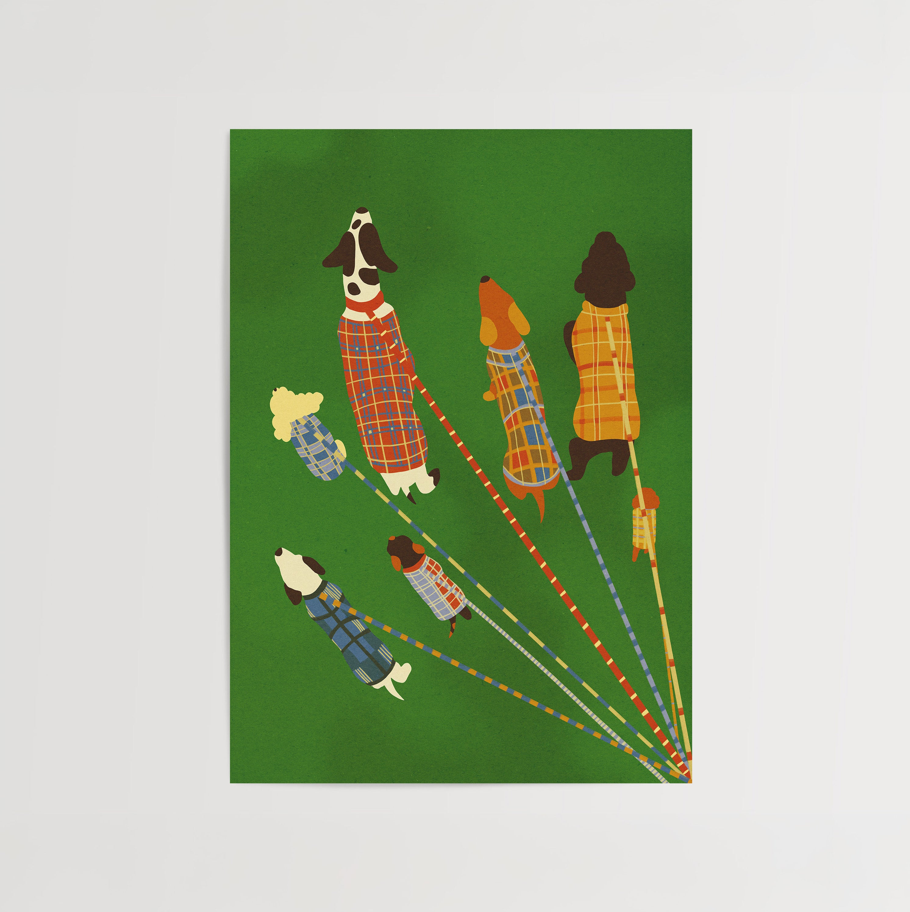 Plimbare în Parc Print