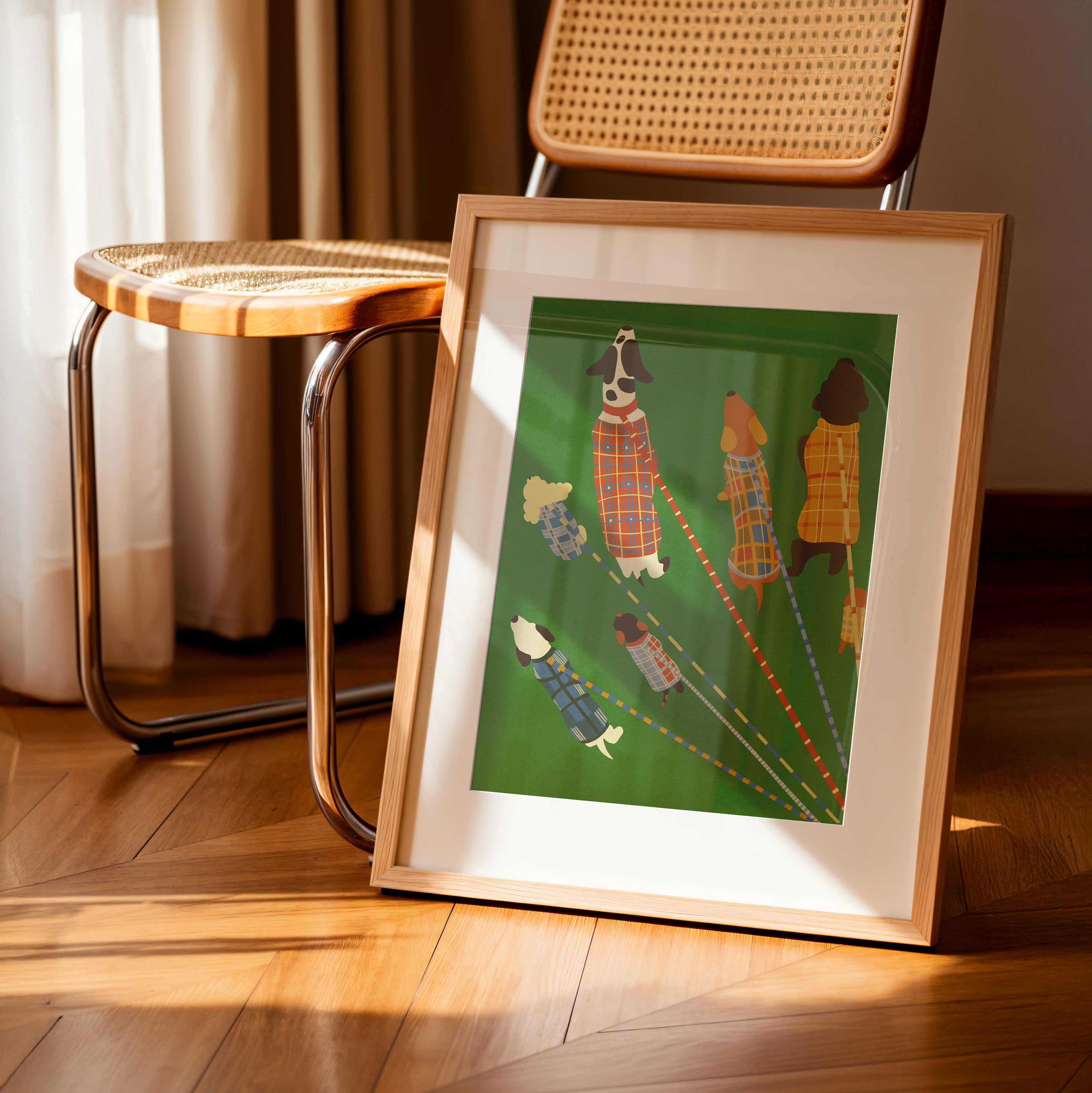 Plimbare în Parc Print